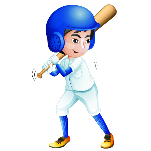 boy batting